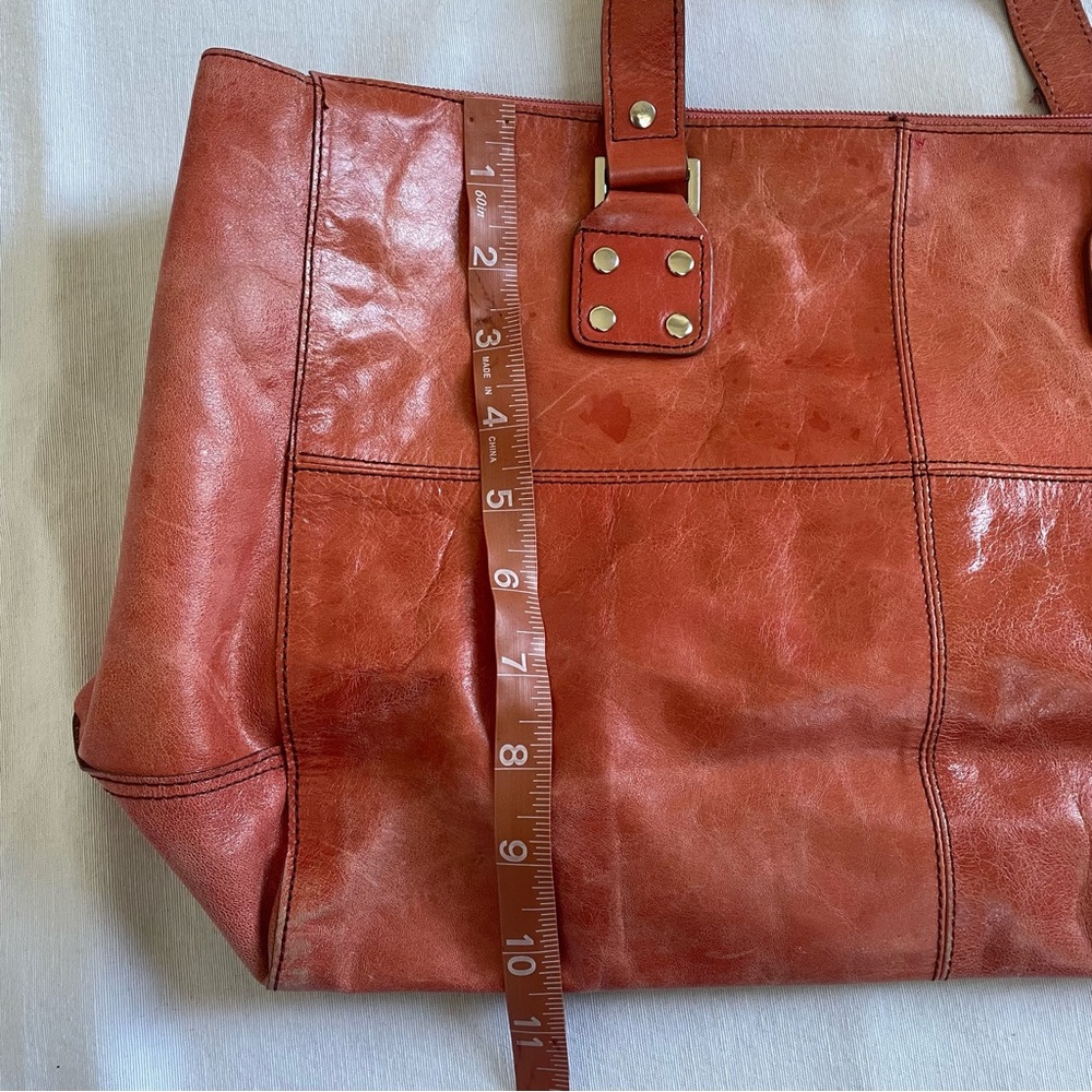 Kenneth Cole New York large leather tote bag - Picture 3 of 9